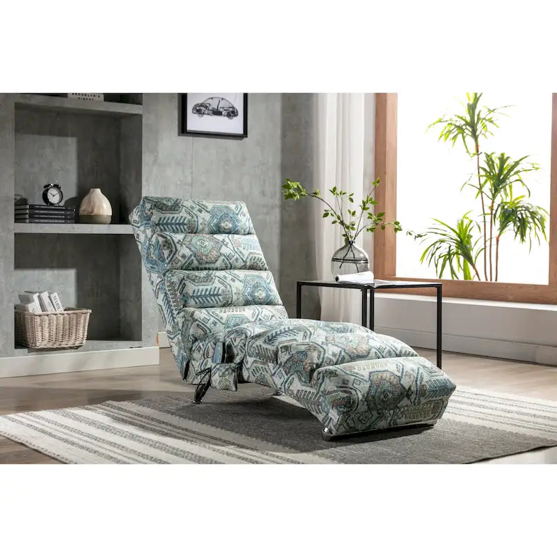 Linen Chaise Lounge Indoor Recliner Adjustable Backrest 300 lb 10 Colors