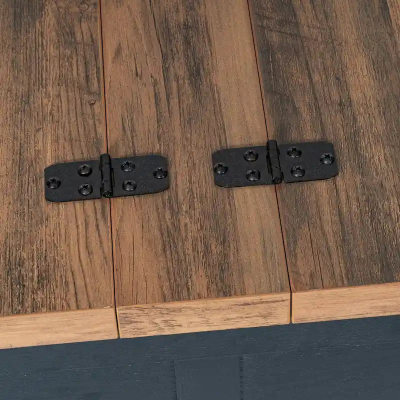 Lift Top Coffee Table with Hidden Storage Farmhouse Style Engineered Wood
