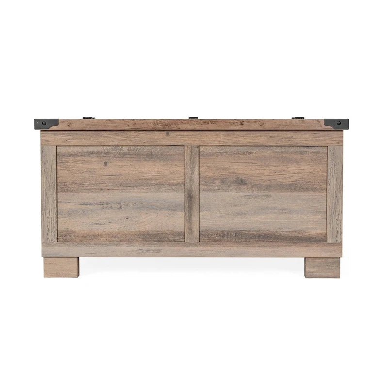 Lift Top Coffee Table with Hidden Storage Farmhouse Style Engineered Wood