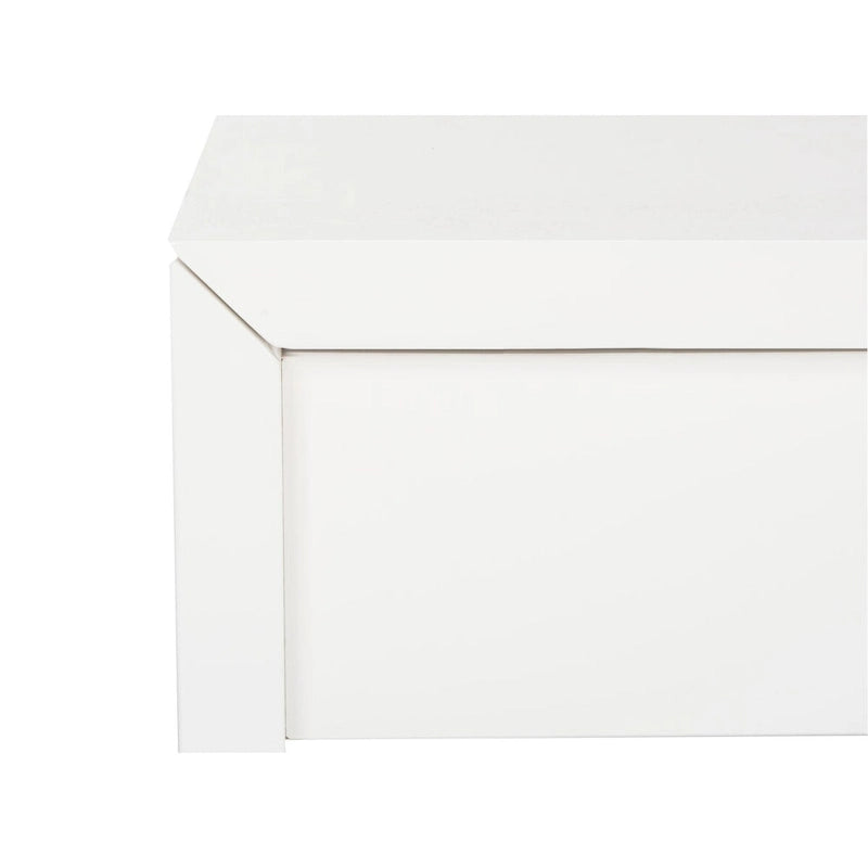 SAFAVIEH Bobbye White Lift-Top Coffee Table - 47.2 x 23.6 x 13.4 - 47Wx24Dx13H