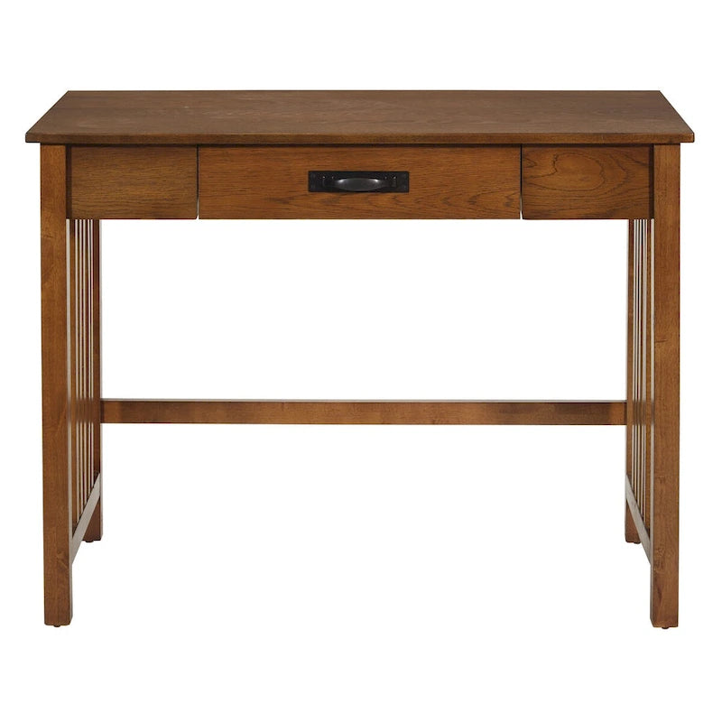 OSP Home Furnishings 1-drawer Ash Oak Mission Desk