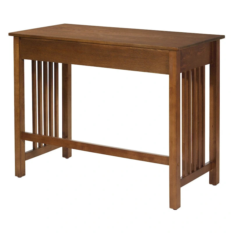 OSP Home Furnishings 1-drawer Ash Oak Mission Desk