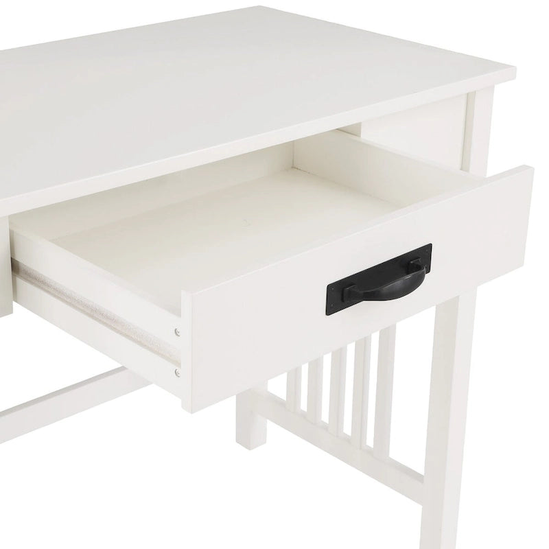 OSP Home Furnishings 1-drawer Ash Oak Mission Desk